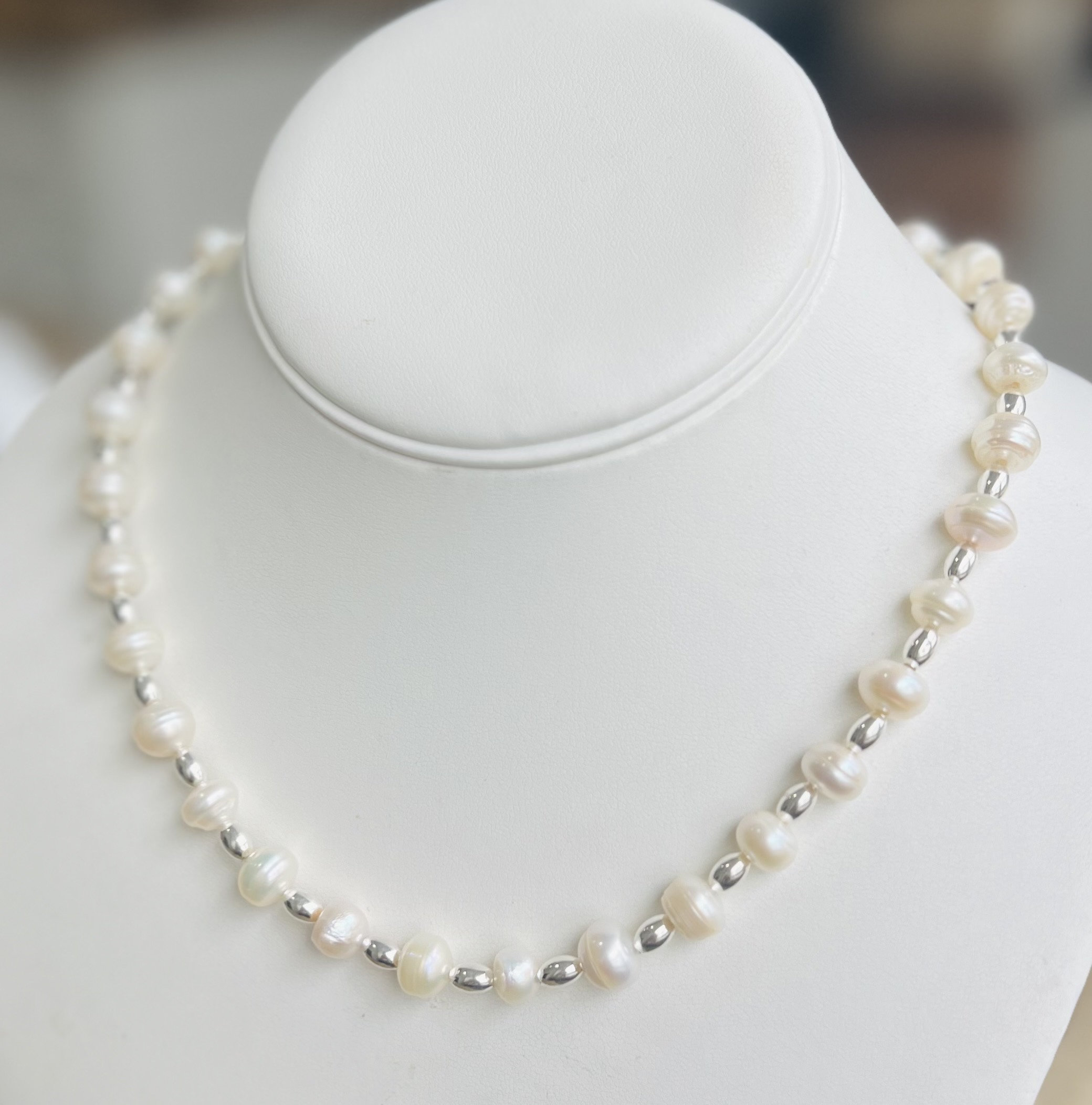 PLOW Charm Pearl Necklace shortタイプ PLOW Charm Pearl Necklace shortタイプ