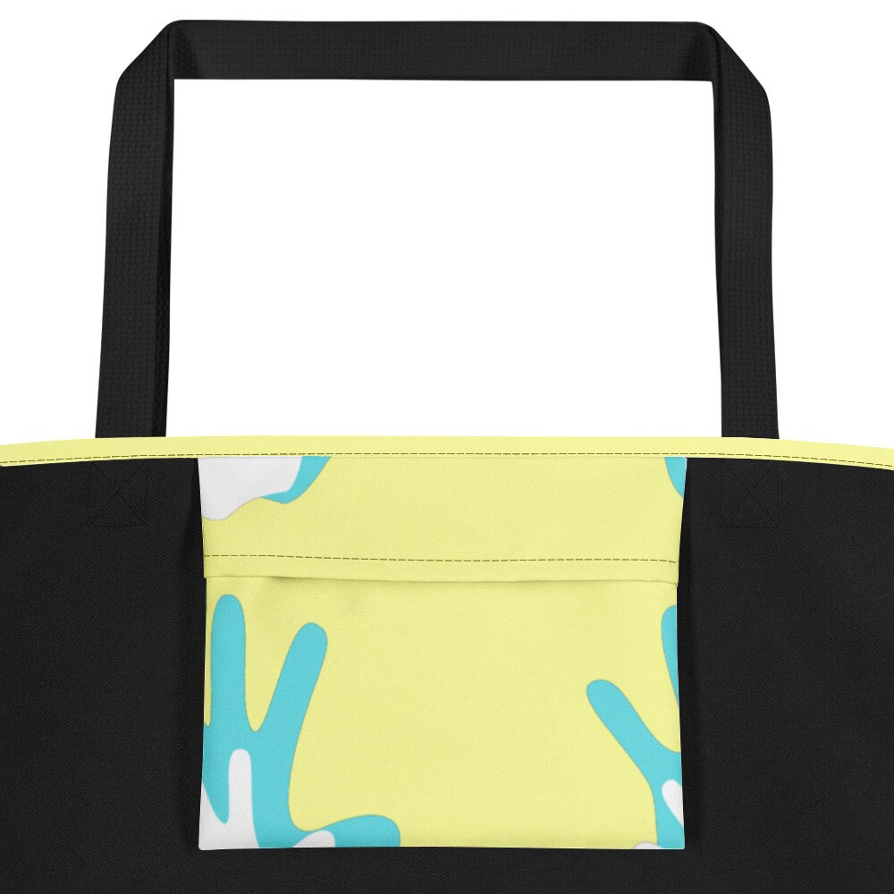 Yellow Beach Bag Etsy