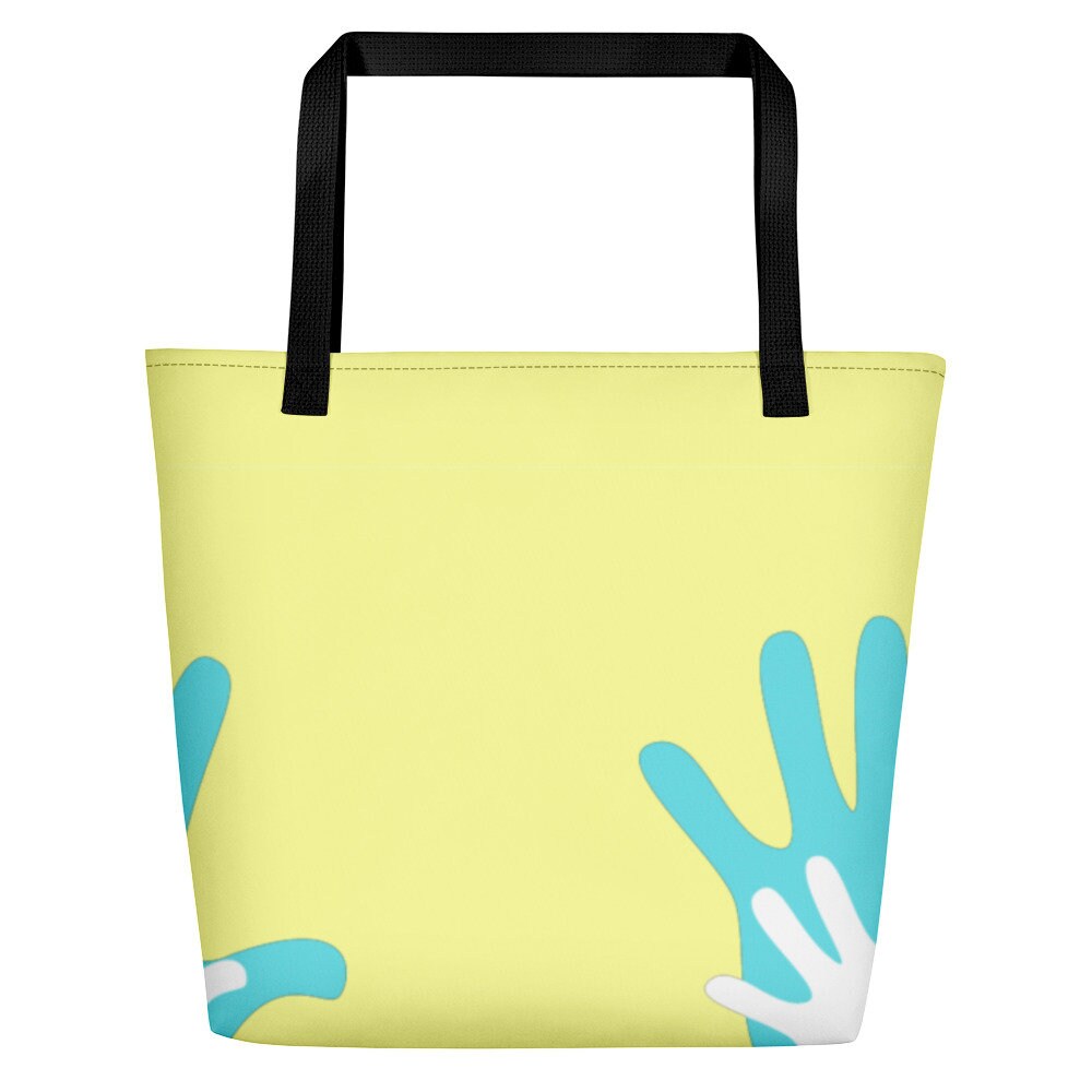 Yellow Beach Bag Etsy