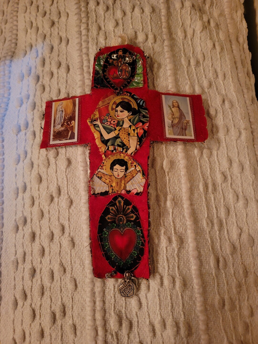 Pocket Altar, Hand Stiched 