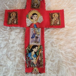 Pocket Altar,  Handstiched &quot; Miracle altar&quot;