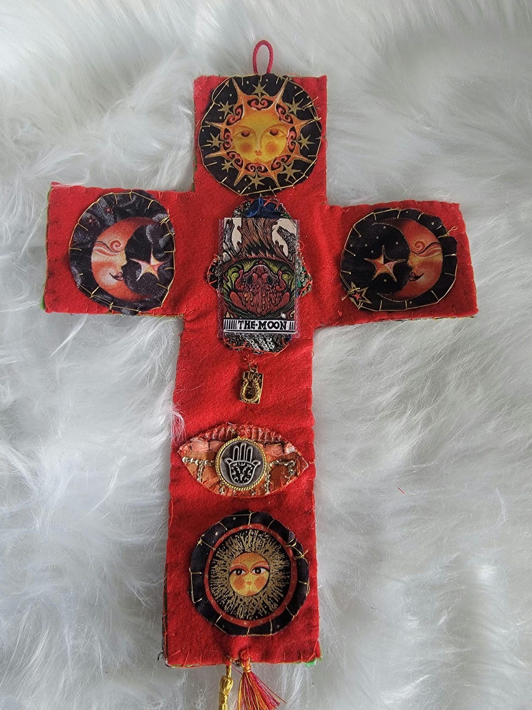 Pocket Altar, Hand Stiched 