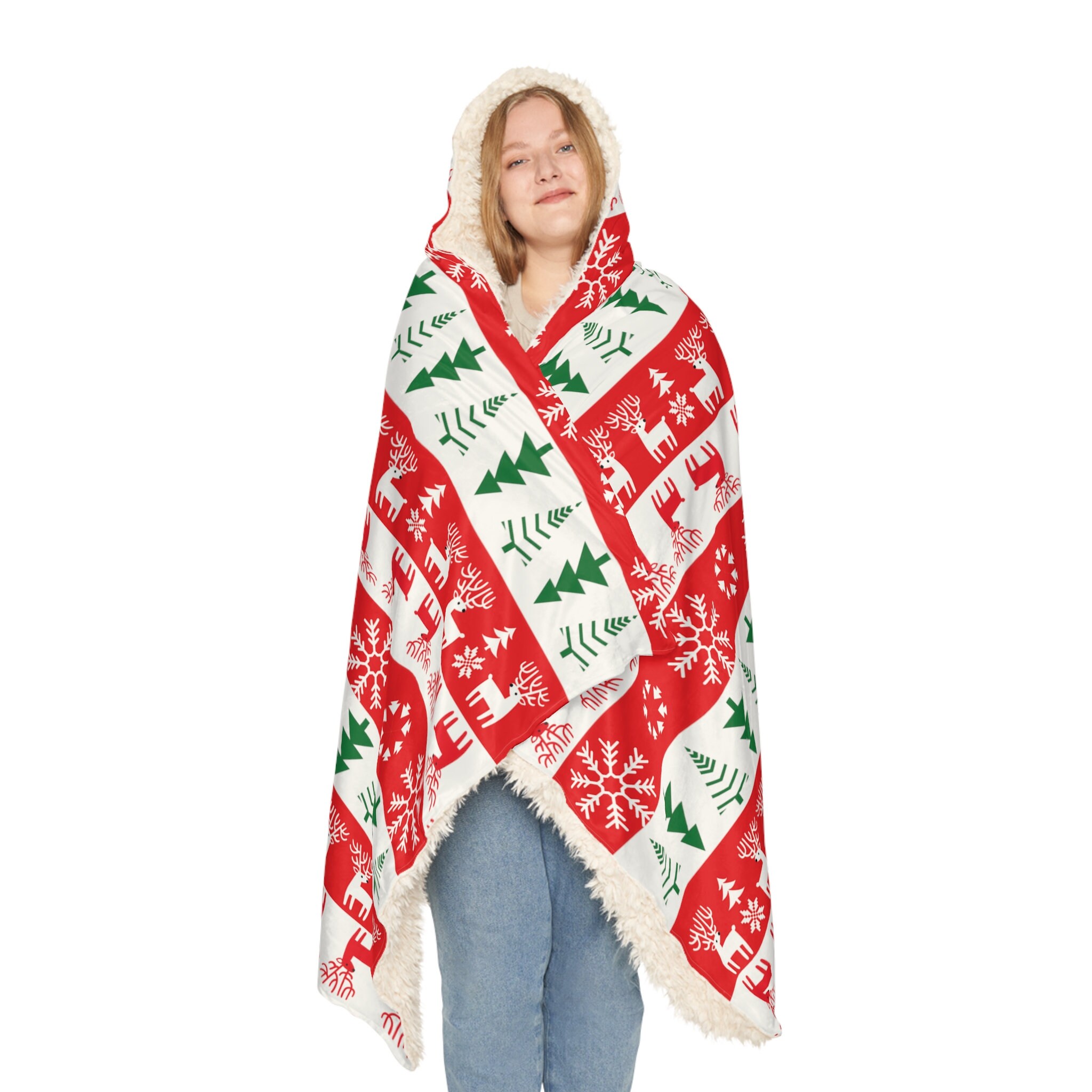 Christmas Blanket Shawls, Snuggle Blanket Etsy
