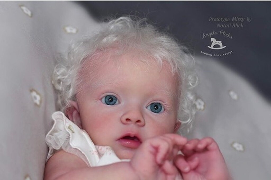 リボーンドール　ミシーちゃん　Missy By Natali Blick Missy Limited Edition Reborn Vinyl Doll Kit by Natali Blick