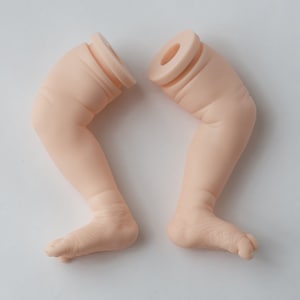 One Pair of Full Vinyl Legs ~ of Alyssa 18&quot; Reborn Doll Kit ~ by Bountiful Baby