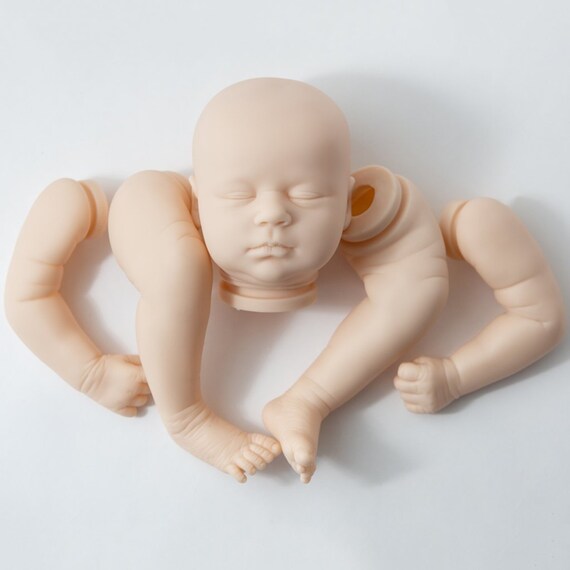 Reborn Baby Doll Kit Already Painted DIY Mold (Head+Limbs+Cloth Body) 18''-  19