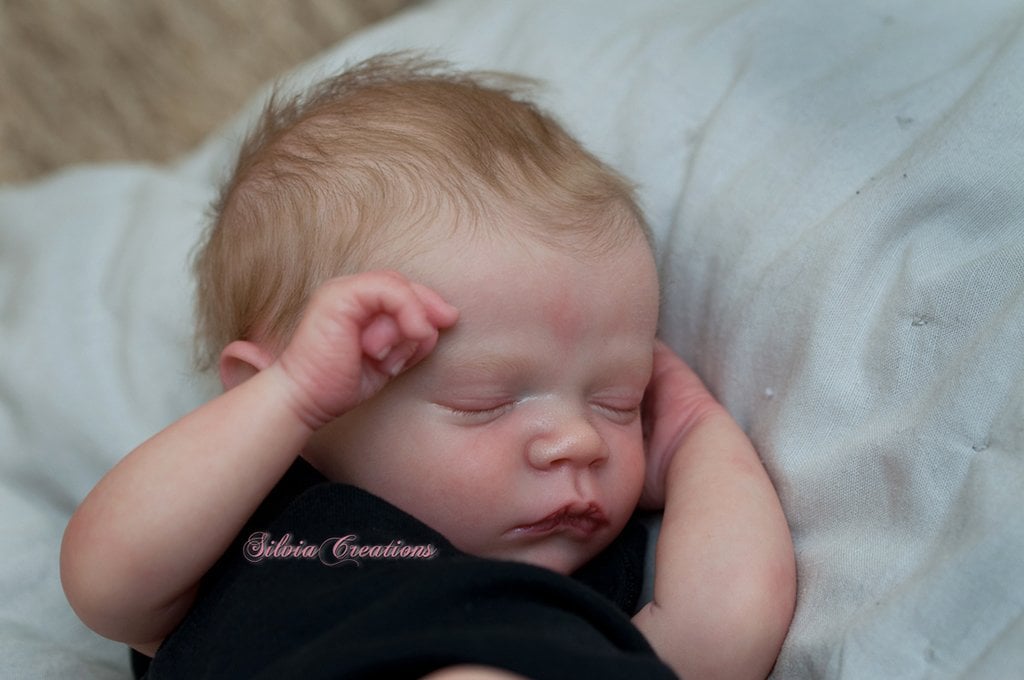 Sleeping Realborn Kit Reborn Reese Christopher Sleeping