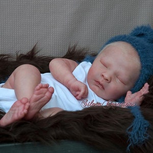 Joseph Sleeping 18" NB *Realborn ~ Original Reborn Doll Kit ~ Full LImbs/COA ~ by Bountiful Baby