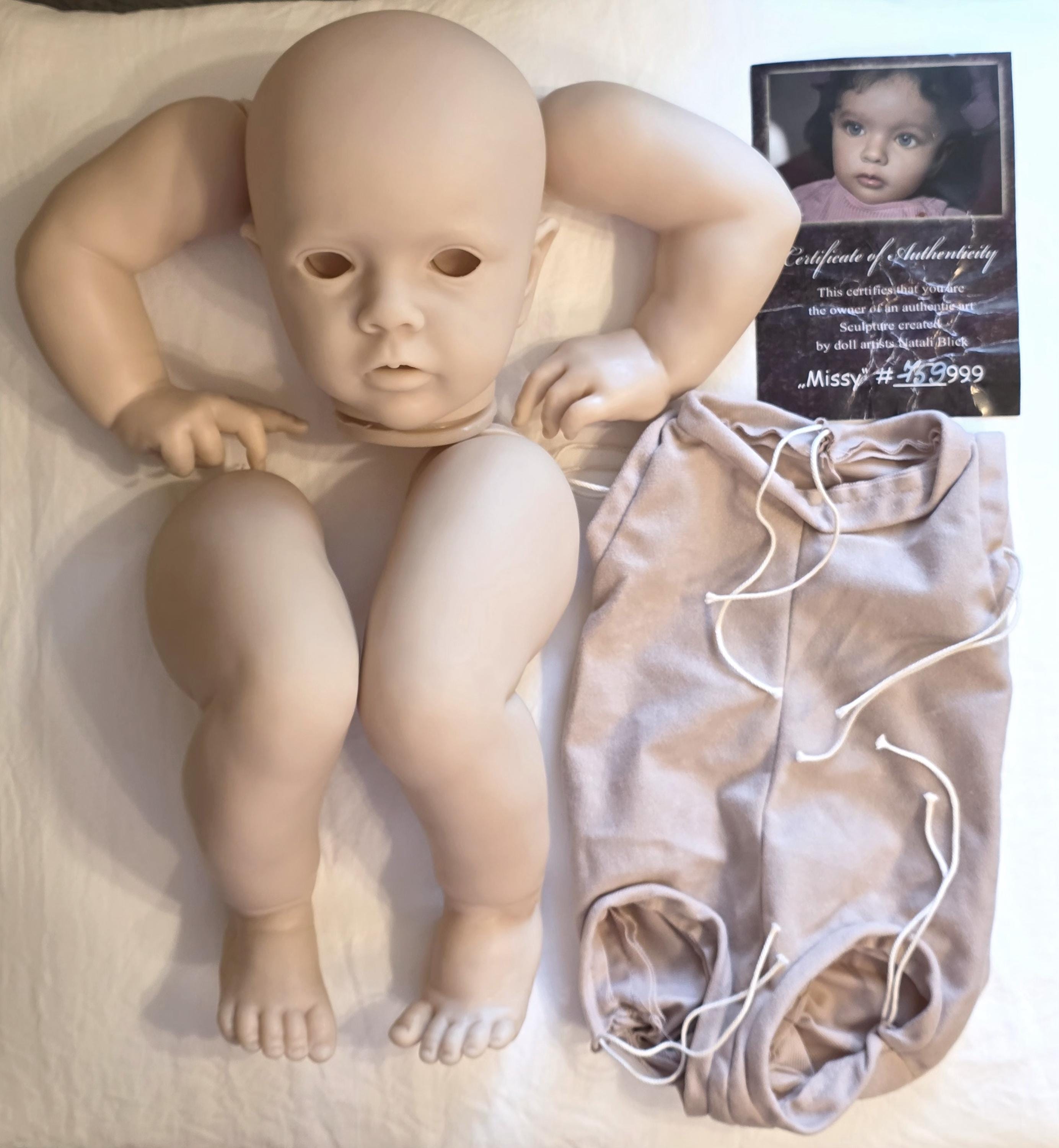 Missy by Natali Blick Authentic Reborn Doll Kit ~ Limited
