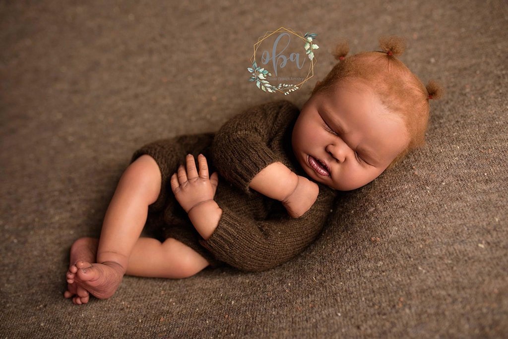 Harlow Asleep 本物 20.5インチ *Bountiful Baby 製 リアルボーン