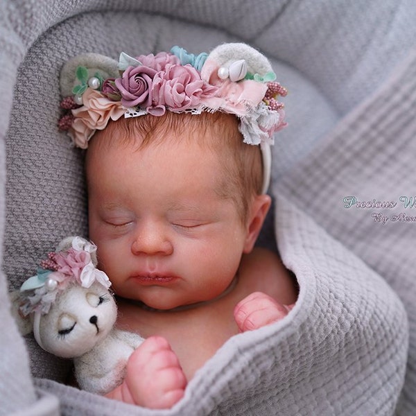 Dormir d'automne * Realborn ~ 19,5" Vinyl Reborn Doll Kit/COA ~ par Bountiful Baby