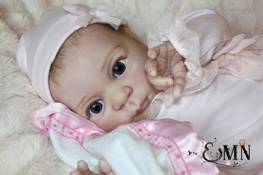 Poupée Reborn Elfe Mini - Lestée, Faite Main, Adorable - Neuf