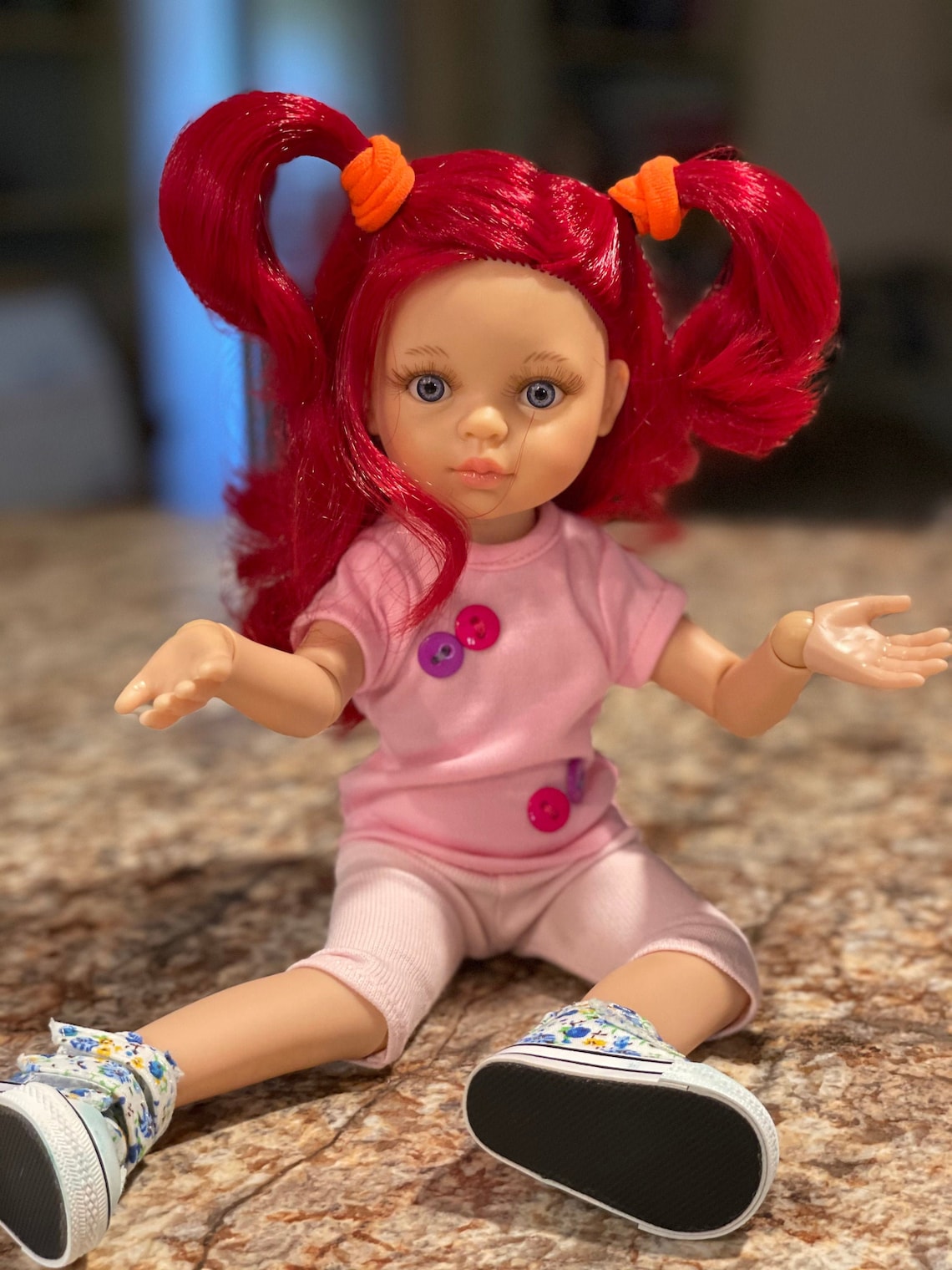 Paola Reina Doll 13.5 Dasha with Jointed Articulated Etsy