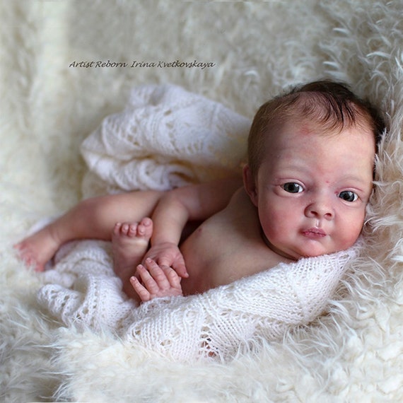 Mini Reborn Kit 10 Inches Reborn Baby Vinyl Doll Kit María Unpainted  Unassembled Doll Parts DIY Blank Reborn Doll Kit