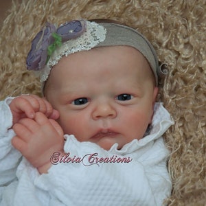 Pearl Awake Authentic Realborn 18"  Vinyl Reborn Doll Kit ~ with full limbs/C.O.A. ~ Bountiful Baby