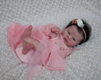 Lavender Awake *Realborn ~ 19" Reborn Doll Kit/COA ~ by Bountiful Baby