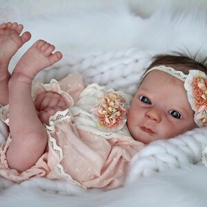 Ashley  Awake *Realborn~ 17" Reborn Vinyl Doll Kit/COA ~ by Bountiful Baby