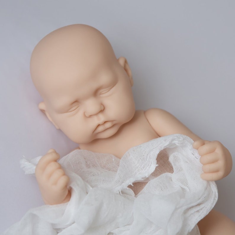Nod Girl 16 Full Vinyl Body Reborn Doll Kit by Etsy