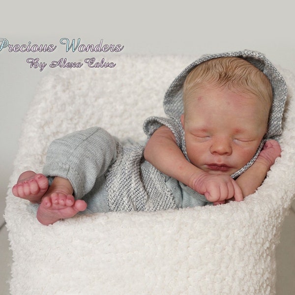 Leif Sleeping *Realborn ~ 18" Reborn DOLL KIT ~ by Bountiful Baby