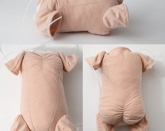 Cloth Body for Reborn Doll Kits with 3/4 LIMBS~ Various Sizes: 14-28"