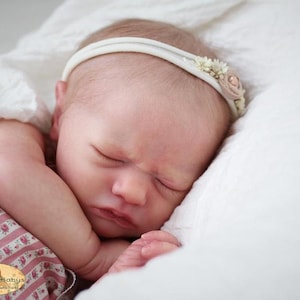 Jaycee Sleeping Authentic Realborn 18 Reborn Doll Kit/COA by Bountiful Baby