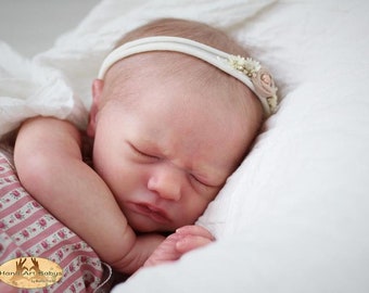 Jaycee Sleeping *Realborn/COA ~ 18 Reborn Doll Kit ~ by Bountiful Baby