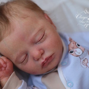Claudia Sleeping Authentic 18" Realborn Reborn Doll Kit by Bountiful Baby - Full Limbs/COA