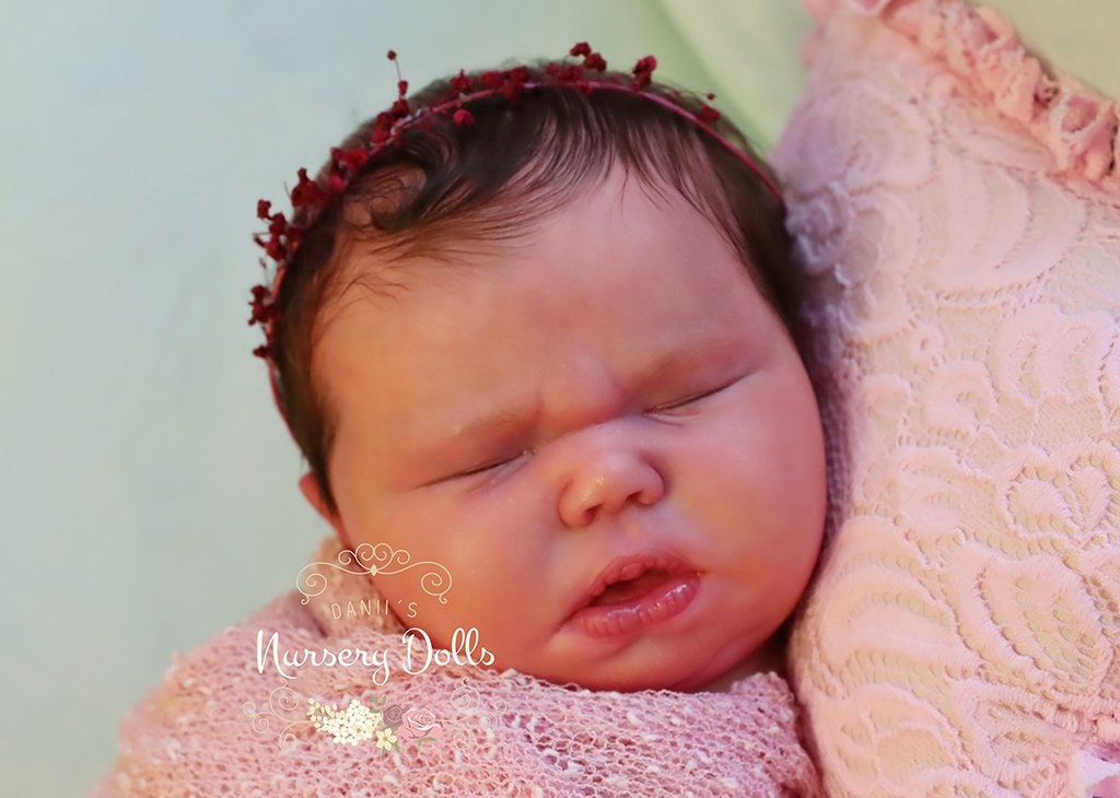 Harlow Asleep 本物 20.5インチ *Bountiful Baby 製 リアルボーン