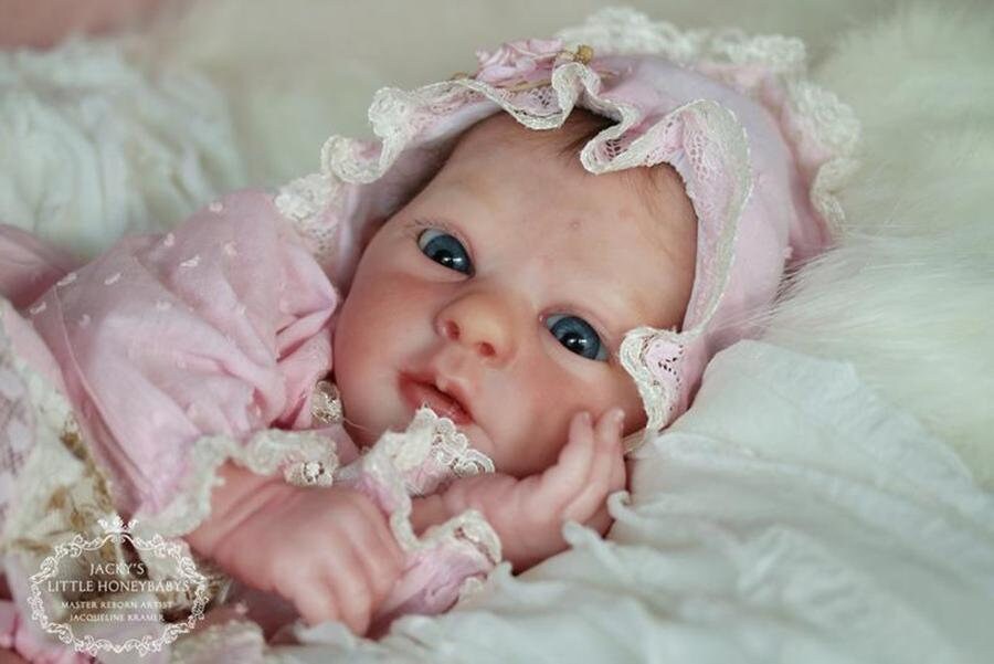 *SECONDS Realborn® Newborn Emmy Awake (19 Reborn Doll Kit) - #3769