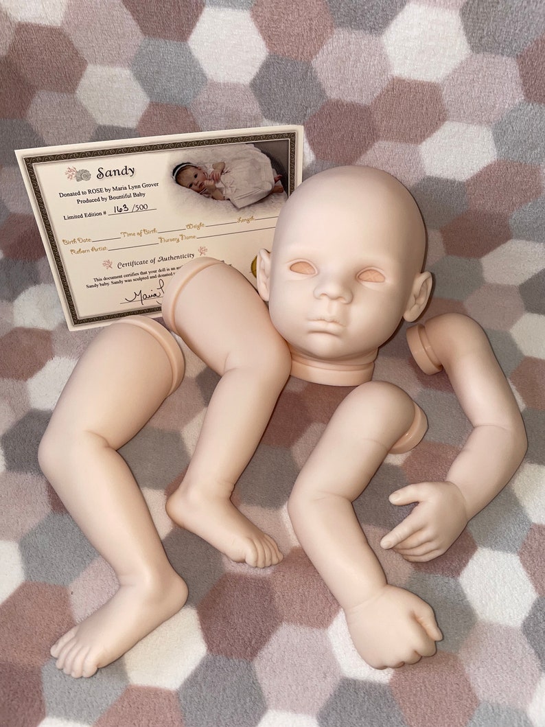 Sandy Reborn Doll Kit - sculpted by Maria Lynn Grover ~ Limited Edition: 163/500 ~ by Bountiful Baby image 8