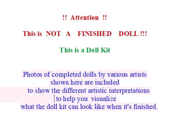 Missy by Natali Blick 正規リボーンドールキット ~ 限定版: 759/999