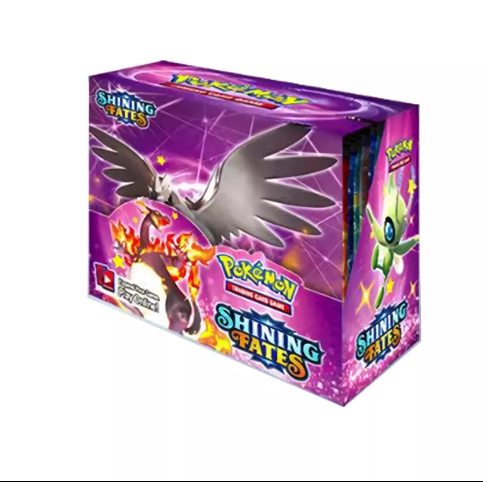 Pokemon Shining Fates Booster Box Proxy boîte FUN | Etsy