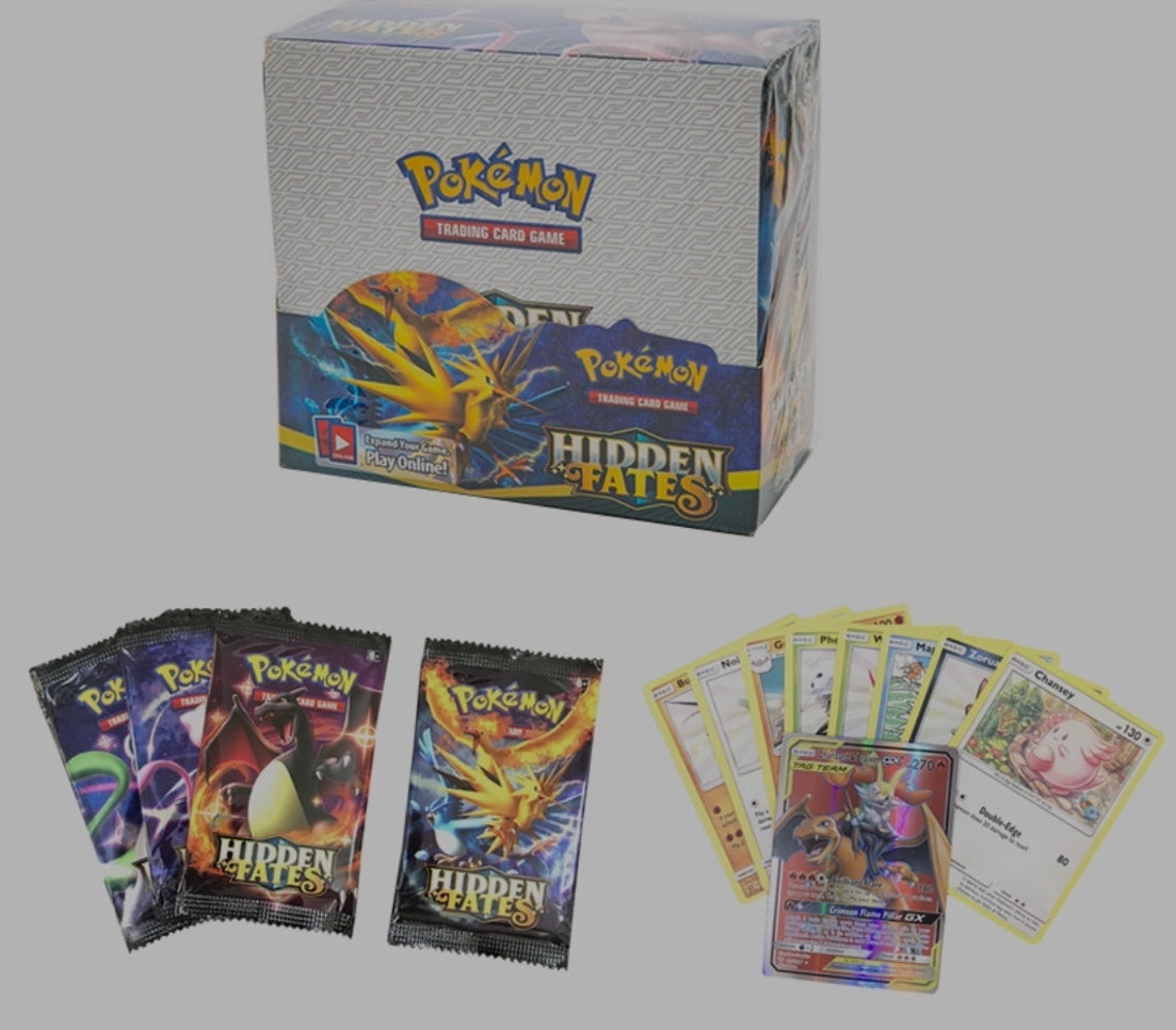 hidden fates booster box for sale