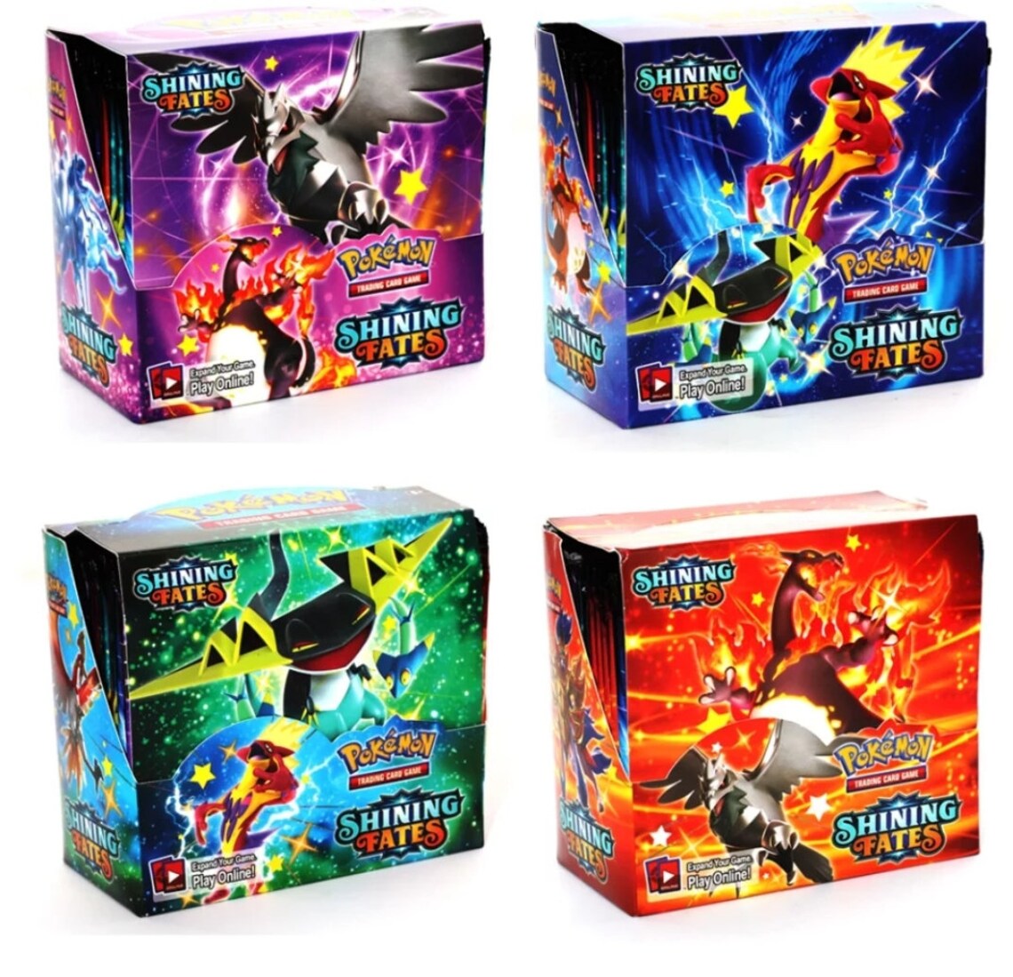 Pokemon Shining Fates Booster Box FUN box Proxy Etsy