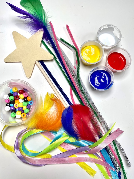 Diy Magic Wand Art Sets Magic Wand Kids Wand Craft Set Kids Etsy Diy Magic Wand Art Sets Magic Wand Kids Wand Craft Set Kids Etsy