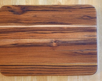 Teak Cutting board, Teak charcuterie, hardwood cutting board, 12x16 x1 cutting board, christmas gift, wedding gift