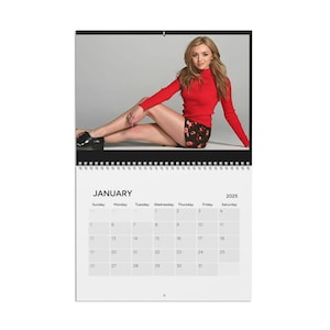 Bailey Spin, Peyton List, Calendar, Cobra Kai, Hollywood Icons, Celebrity Calendar, Exclusive Collab, Music and Film Fusion, Tiktok star