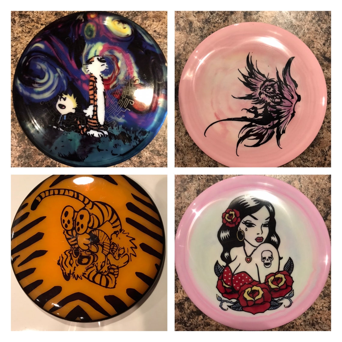 Custom Disc Golf Dyes Lotion Bed Lotion plus Stencil or Etsy