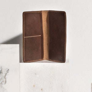 Monogramm Leder Passport Cover Brieftasche aus Leder, personalisierte Leder Reisebrieftasche