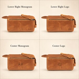 Personalized toiletry bag