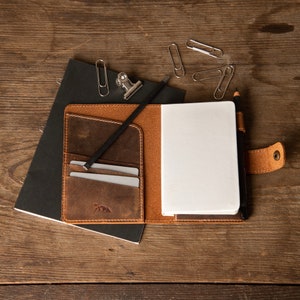 Leather A6 Notebook Cover in Natural: Cover for Distinctive Scribes - Popov  Leather®