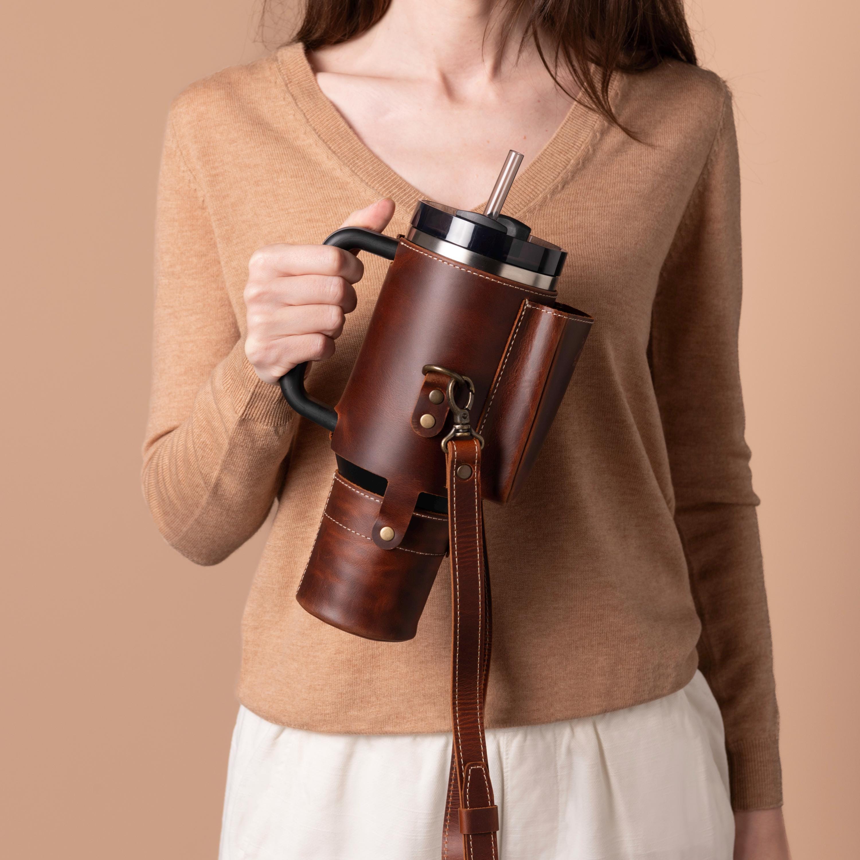 Wasserflaschen-Tasche Mit Schultergurt – Isoliert, Für Stanley-Becher & Andere Flaschen Bis 1,2 L