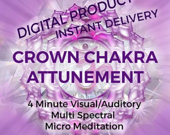 Crown Chakra Healing Multi Spectral Micro Meditation