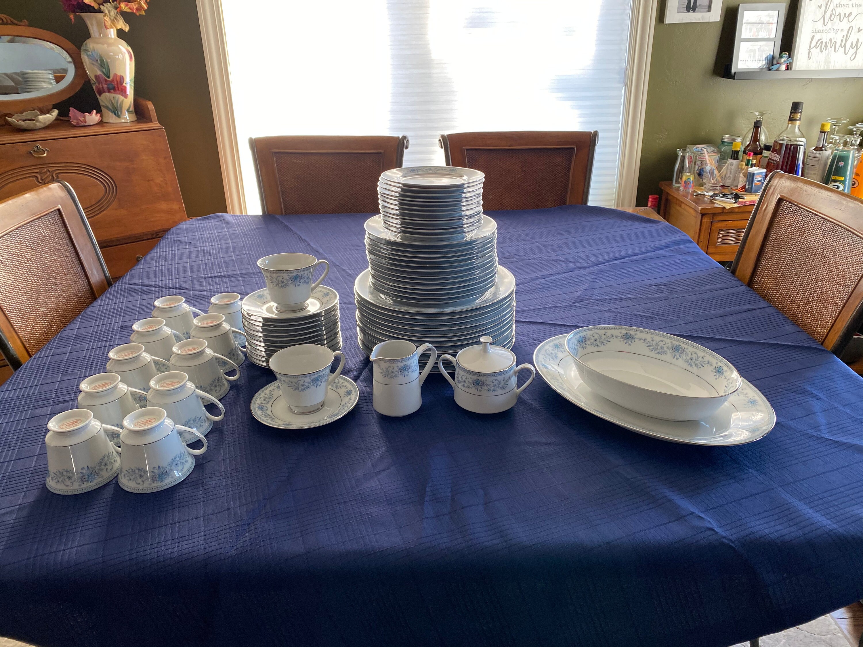 Noritake Blue Hill China Etsy