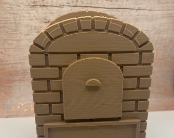 Buzón de ladrillo impreso en 3D: decoración y organizador para el hogar