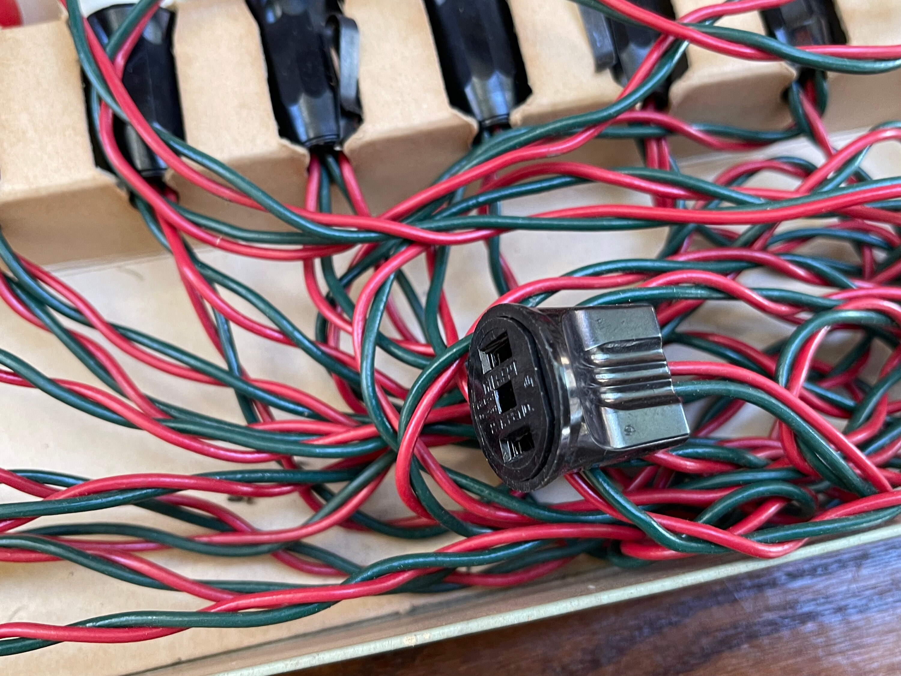 Vintage Dialco GE Christmas Lights Original Box Angel Baby Etsy