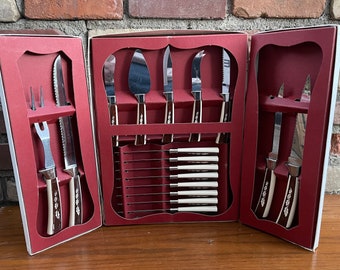 Regent Sheffield 17 Piece Treasure Chest, 1970's Cutlery Set