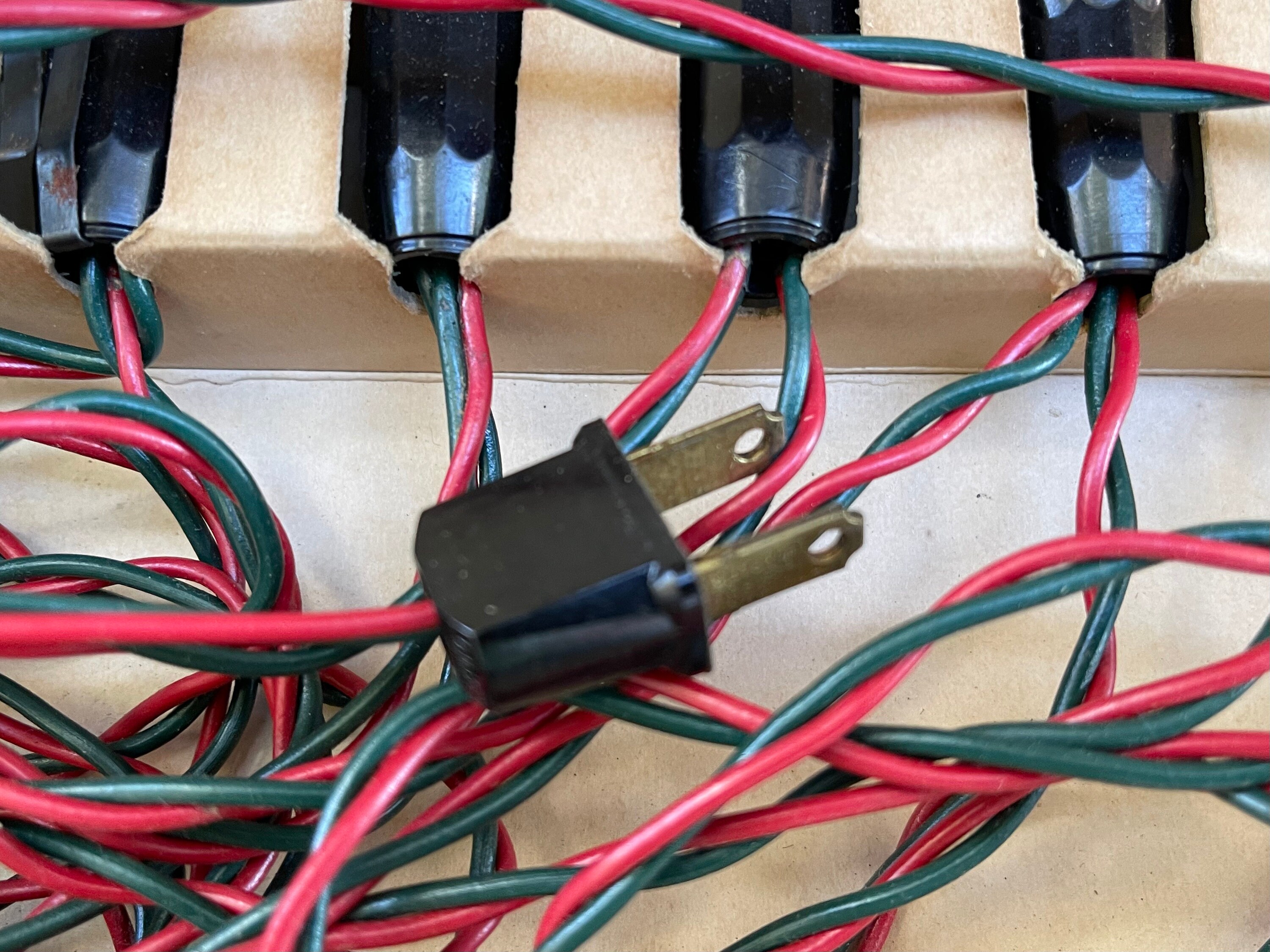 Vintage Dialco GE Christmas Lights Original Box Angel Baby Etsy