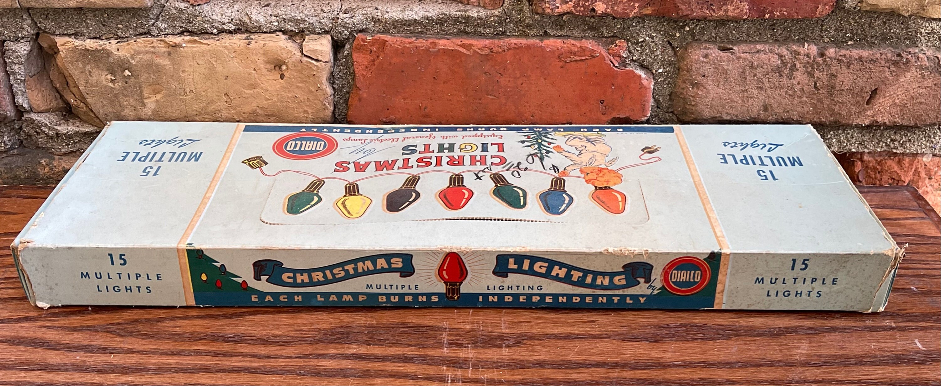 Vintage Dialco GE Christmas Lights Original Box Angel Baby Etsy