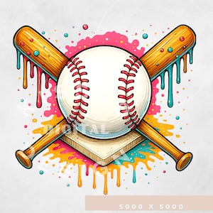 Baseball Home plate Ice Cream Drip PNG, Baseball Sport Team png, baseball Mom Sublimation, baseball ice cream drip, baseball png for kids